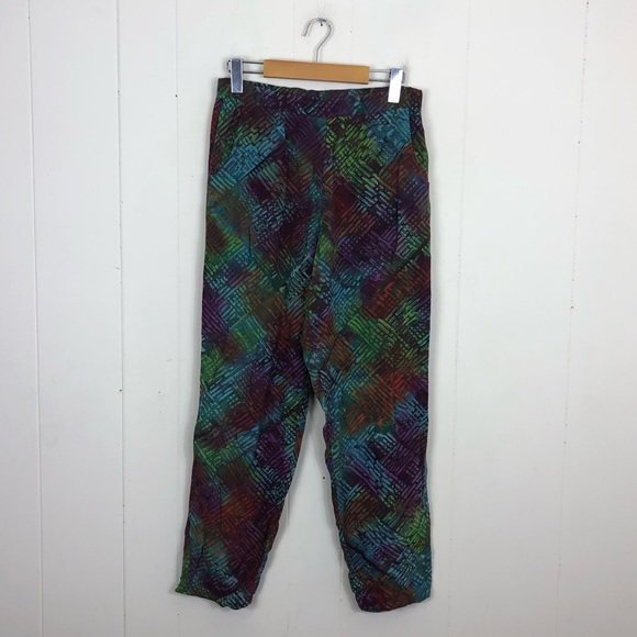 Winter Sun Colourful Bohemian Pants Sz S - Picture 1 of 11